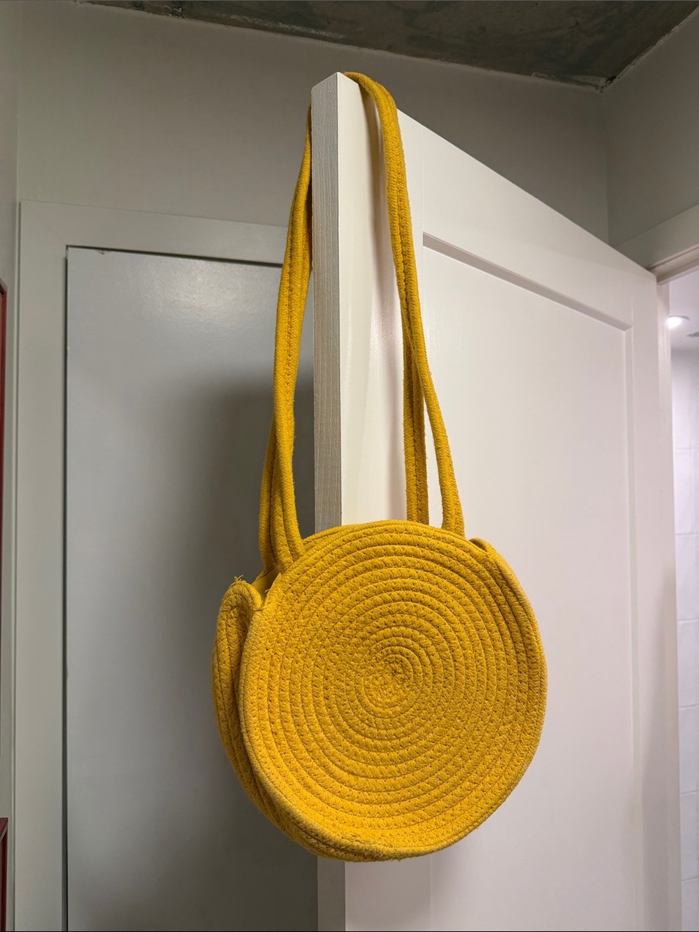 Aritzia yellow bag